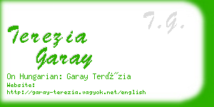 terezia garay business card